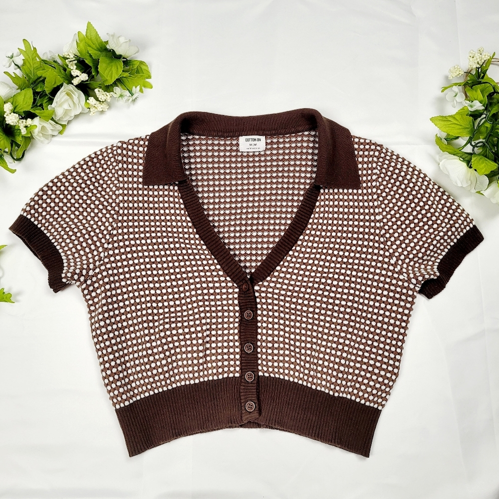 Cotton On Knit Crop Top
